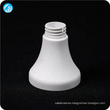 wearable high precision 95 alumina ceramic lamp holder white porcelain parts